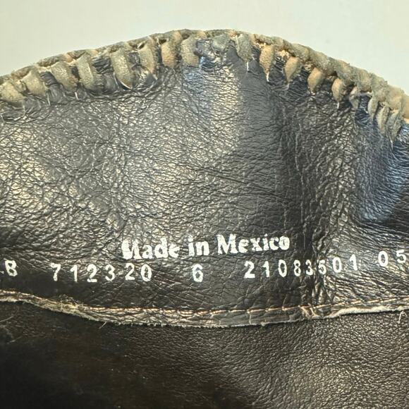 Liberty Black Python Verde leather fringe ankle boots - Picture 5 of 11